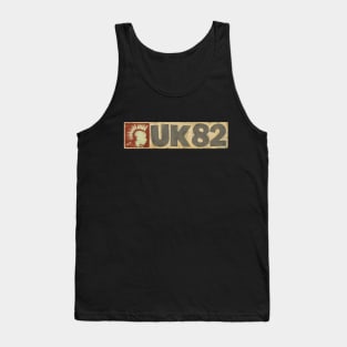 UK-82 Punk Mohawk Tank Top